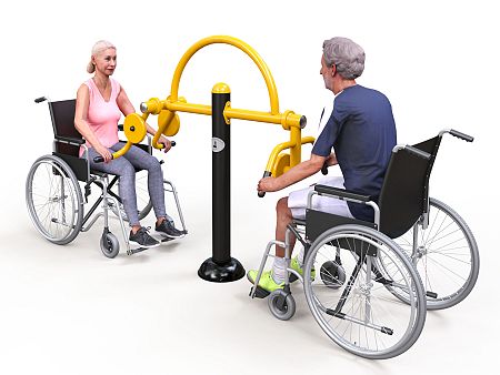 Exteriérové hendikep fitness HF08